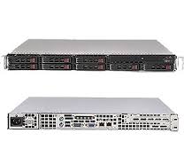 SYS-1026T-M3, Серверная платформа Supermicro SYS-1026T-M3; 1U, 2-Nehalem; 8x2.5" SAS 