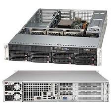 SYS-2027TR-HTQRF, Серверная платформа Supermicro SYS-2027TR-HTQRF; 2U, 1620W Redundant; Dual E5-2600, Socket R - s2011; Intel C602 / Co