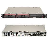 SYS-5016I-TF, Серверная платформа Supermicro SuperServer 5016I-TF - Server - rack-mountable - 1U - 1-way - RAM 0 MB - SATA - hot-swap 3.5" - no HDD - DVD - MGA G200eW - Gigabit LAN - no OS - Monitor : none. 