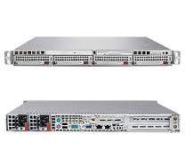 SYS-6015B-URB, Серверная платформа Supermicro SYS-6015B-URB; 1U, 4xSATA, 1 Universal I/O, DVD, 2x650W