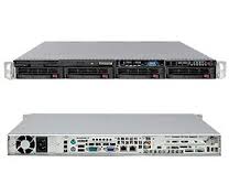 SYS-6015W-URB, Серверная платформа 1U RACKMOUNT BB BLACK XEON LGA771 64GB UIO 2PCIEX8 4HS SATA 650W REDUNDANT POWER SUPPLY 