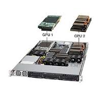 SYS-6016GT-TF, Серверная платформа Supermicro SERVER SYS-6016GT-TF (X8DTG-DF, CSE-818G-1400B) (LGA1366 DUAL,i5520,SVGA,SATA RAID,3xHotSwap SATA,2xGbLAN,12DDRIII DIMM,Up to 2xTesla GPU,1U Rackmount,1400W) 