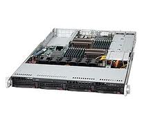 SYS-6016T-6RFT+, Серверная платформа Supermicro SERVER SYS-6016T-6RFT+ (X8DTU-6TF+, CSE-819TQ-R700UB) (LGA1366 DUAL,i5520,SVGA,DVD,SAS/SATA RAID,4x3.5HotSwap SAS/SATA,2xGbLAN,18DDRIII DIMM,1U Rackmount,700W Redundant)