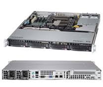 SYS-6017B-MTRF, Серверная платформа SuperMicro SYS-6017B-MTRF 1U/2xLGA1356/iC602/6xDDR3-1333/4x3,5 SATA(HS)/2Glan/VGA/400W 1+1 