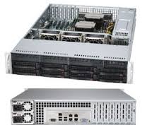 SYS-6027R-3RF4+, Серверная платформа Supermicro SERVER SYS-6027R-3RF4+ (X9DR3-LN4F+, CSE-825TQ-R740LPB) (LGA2011 DUAL,C606,SVGA,SAS/SATA RAID,8x3.5'' HotSwap,4xGbLAN+1MgmtLAN,24xDDRIII DIMM,2U,rackmount,740W redundant)