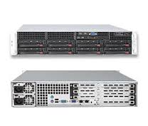 SYS-6027R-72RF, Серверная платформа SuperMicro 2U 6027R-72RF (s2011, C602, PCI-E, SVGA, SAS2 / SATARaid, 8xHS SAS / SATA, 2xGbLan, 16DDRIII 740W HS) 