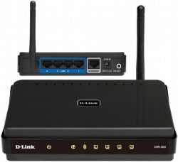 DIR-300/NBL/B5A, Wireless 150Mbps Router with 4-ports 10/100 Base-TX switch