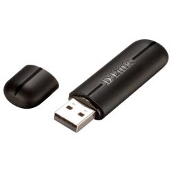 DWA-125/B1A, 802.11n Wireless USB Adapter (150Mbps, 2.4GHz, WEP,WPA & WPA2)