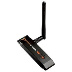 DWA-126/A1A, 802.11n Wireless High-Power USB Adapter (150Mbps, 2.4GHz, WEP,WPA & WPA2)