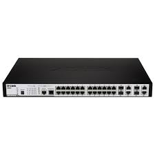 DES-3810-28/A1AEI, D-Link DES-3810-28, 24-Port 10/100Mbps + 4 Combo 1000BASE-T/SFP L3 Managed Switch (DES-3810-28/A1AEI)