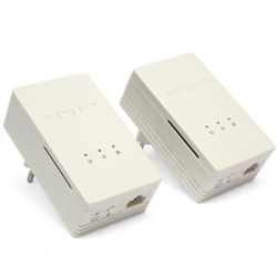 XAVB1301-100PES, NETGEAR Powerline AV adapter bundle 200 Мбит/с с 1 LAN портом 10/100 Мбит/с (2 x XAV1301)