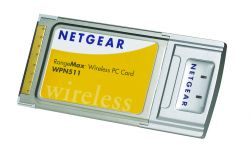 WPN511-100EES, Сетевой адаптер RangeMax 108Mbps 802.11g Wireless PC Card