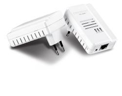 TPL-306E, TRENDNET TPL-306E Компактный Powerline HomePlug AV 200 Мбит/с адаптер с интерфейсом Ethernet 10/100 Мбит/с