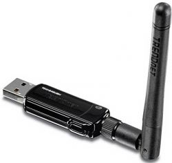 TEW-646UBH, TRENDNET TEW-646UBH Wi-Fi USB адаптер стандарта 802.11 Dual Band N 150 Мбит/с, внешняя съемная антенна 2dBi