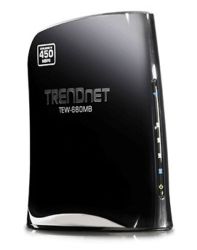 TEW-680MB, TRENDNET TEW-680MB 4-х портовый Wi-Fi  адаптер стандарта 802.11 Dual Band N 450 Мбит/с