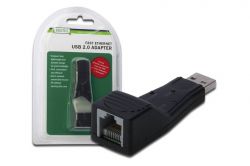 DN-10050, DIGITUS DN-10050 USB 2.0 Fast Ethernet сетевой адаптер, USB-A Male, 10/100Мбит/c, USB 2.0