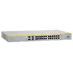 AT-8000S/24POE-50, Коммутатор Allied Telesis AT-8000S/24POE-50 24 Port POE Stackable Managed Fast Ethernet Switch with Two 10/100/1000T/SFP Combo uplinks