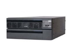 21303RX, IBM 7500VA/6000W, 6U RM UPS, 1:1 or 3:1, On-Line, COM, NMC, EBM (up 4), in HardWire 5-wire, out 4xC19