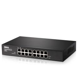 2816-5434,PowerConnect 2816 Web-Managed Switch, 16 ports 1GbE, Power Cord, Life time warranty