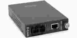 DMC-920R/B7A, 10/100BASE-TX to 100BASE-FX Single-mode Fiber (20km, SC, TX 1310nm, RX 1550nm) Dual-wavelength Media Converter