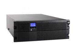 53956KX, IBM 6000VA/5600W, LCD 4U RM UPS, 230V, Line-Interactive, USB/COM, NMC slot, EBM (up 1), in HardWire 3-wire, out 6xC13+4xC19 (2 segment)