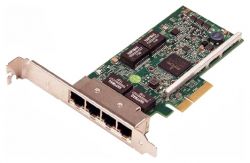 540-11147, Адаптер DELL Broadcom 5719 Quad Port 1GbE, PCIE x4 v2 (5.0GT/s), Low Profile