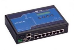5650-8/EU, Сервер MOXA NPort 5650-8/EU V1.3 8 Port Device Server, EU Plug, 10/100M Ethernet, 3 in 1, RJ-45 8pin, 100-240VAC