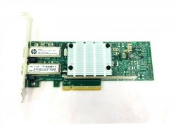 656244-001, Сетевой адаптер HP 656244-001 10000M server LC Fibre PCIe2.0 8x Dual port