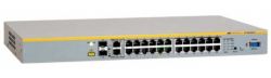 AT-8100S/24C, Коммутатор Allied Telesis AT-8100S/24C 24 Port Managed Stackable Fast Ethernet Switch Single AC Power Supply