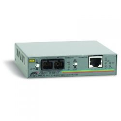 AT-MC101XL-20, Медиаконвертер Allied Telesis (AT-MC101XL) 100TX (RJ-45) to 100FX (ST) Fast Ethernet