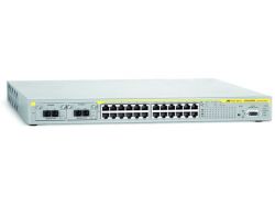 AT-8624POE, Коммутатор Allied Telesis AT-8624POE управляемый Layer 3 switch with 24-10/100TX ports plus 2 expansion slots, with POE + NetCover Basic, One Year Support Package