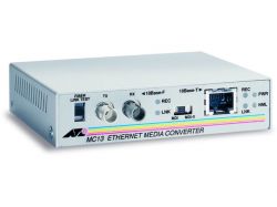 AT-MC13, Медиаконвертер Allied Telesis AT-MC13 UTP (RJ-45) to fiber (ST) Ethernet media converter