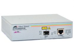 AT-PC2002POE, Медиаконвертер Allied Telesis AT-PC2002POE 10/100/1000T POE to SFP (100FX or 1000SX)
