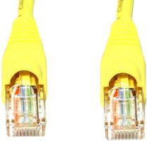 CAB-ETH-S-RJ45=, Кабель Cisco CAB-ETH-S-RJ45= Yellow Cable for Ethernet, Straight-through, RJ-45, 6 feet
