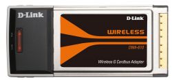 DWA-610, D-LINK DWA-610, CardBus-wireless adapter , 802.11g (54Mbps)