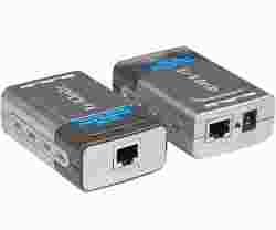 DWL-P200/B3A, Power over Ethernet Adapters (pair), In 1-port 10/100BASE-TX + AC Power, Out 5V DC 2.5A or 12V DC, 1A, transmit power up to 100m