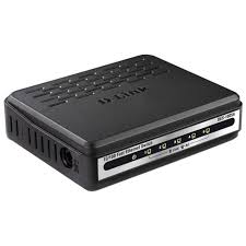 DES-1005A/C1B, D-Link 5-port UTP 10/100Mbps Auto-sensing, Stand-alone Unmanaged switch, 2K MAC addresses, Manual + Power Cable included, Plastic case