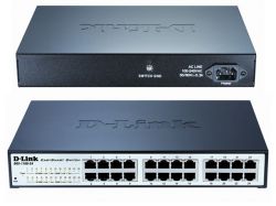 DGS-1100-24, D-Link DGS-1100-24 EasySmart switch 24 10BASE-T/100BASE-TX/1000BASE-T ports compact 11”