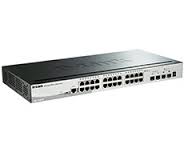 DGS-1510-28, Коммутатор D-Link DGS-1510-28 SmartPro с 24 портами 10/100/1000Base-T, 2 портами 1000Base-X SFP и 2 портами 10GBase-X SFP+