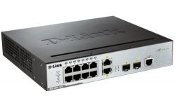 DGS-3000-10TC, D-Link Коммутатор 10-Port Management L2 Gigabit Switch 8-Port 10/100/1000 Base