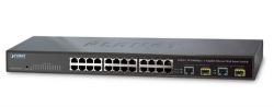 FGSW-2620CS,24-Port 10/100Base-TX + 2-Port 10/100/1000Base-T / Mini-GBIC (SFP) Web Smart Switch