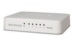GS205-100PES, NETGEAR 5 x 10/100/1000 Mbps switch NEW DESIGN
