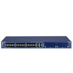 GSM7328FS-200NES, NETGEAR Managed L3 switch with CLI(RS232/MiniUSB), 20SFP+4SFP(Combo)+ 2xSFP+/10G RJ45 Combo ports and 2 slots for 10GE modules, stackable