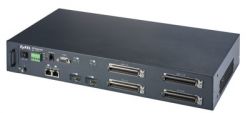 IES-1248-51, ZyXEL 48-портовый коммутатор ADSL2+ (Annex A) со встроенными сплиттерами и 2 портами Gigabit Ethernet совмещенными с SFP-слотами, с питанием от сети постоянного тока