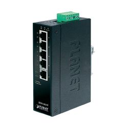 ISW-501T,IP30 Slim Type 5-Port Industrial Fast Ethernet Switch (-40 to 75 degree C)