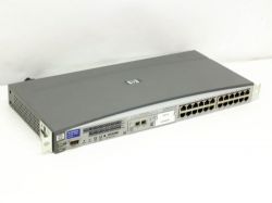 J4813A, Коммутатор HP J4813A ProCurve Switch 2524 (24 порта 10/100+ 2 transceiver slots, Managed, Layer 2, Stackable 19`)