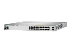 J9575A, Коммутатор HP J9575A 3800-24G-2SFP+ Switch (24x10/100/1000 + 2x1G/10G SFP+ 2 module slots Managed L3 Stacking 2 p/s slots 1 p/s included 19')