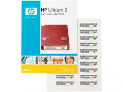 Q2002A, Наклейки HP Ultrium2 Q2002A 400Gb bar code label pack (100 data + 10 cleaning) for C7972A (for libraries & autoloaders)
