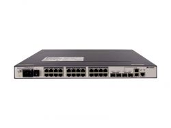 S3700-28TP-SI-AC, Коммутатор HUAWEI S3700-28TP-SI-AC 24 порта Ethernet 10/100 ports,2 Gig SFP and 2 dual-purpose 10/100/1000 or SFP,AC 110/220V)