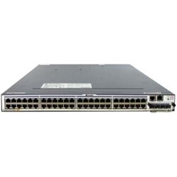 S5700-52C-PWR-SI, Mainframe(48 GE RJ45,PoE,Dual Slots of Power,Single Slot of Flexible Card,Including Single 500W AC Power)
